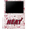 NBA Miami Heat Historic Blast Galaxy Book 12in Skin